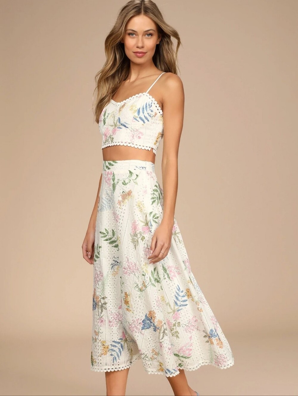 Lulus Floral Two Piece